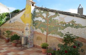Drome Provencale, restored house, Sauzet