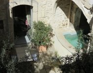 SOUTH ARDECHE superb 17-19 th Town House courtyard terraces swimming pool