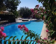 SOUTH ARDECHE near a village old restored Farm with a pool and 12 bedrooms