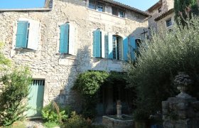 SOUTH ARDECHE Outstanding  17th century Town House with a garden